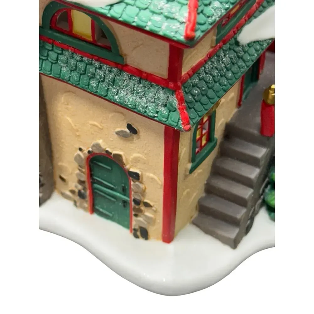 Dept 56 North Pole Series Glass Ornament Works 56396 Retired